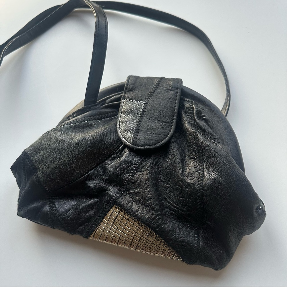 Vintage | Leather Patchwork Purse